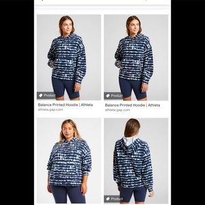 Athleta hooded sweatshirt NWT 🥰. Size large .
